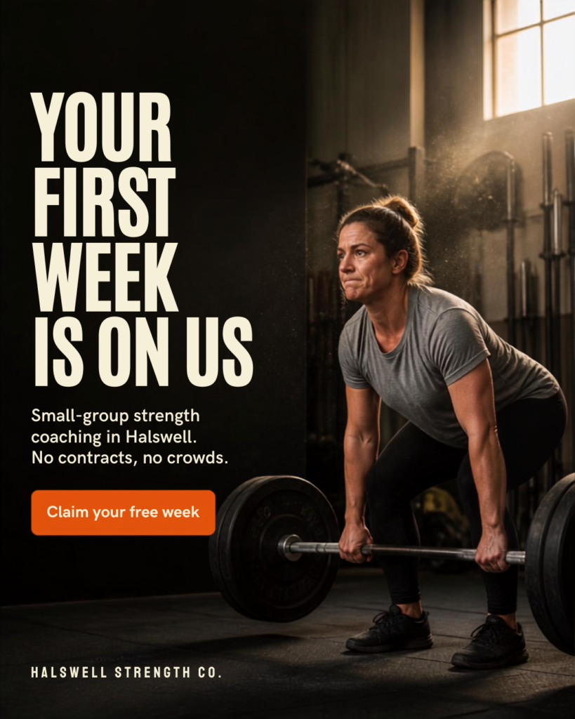 Halswell Strength Co. Facebook advertisement