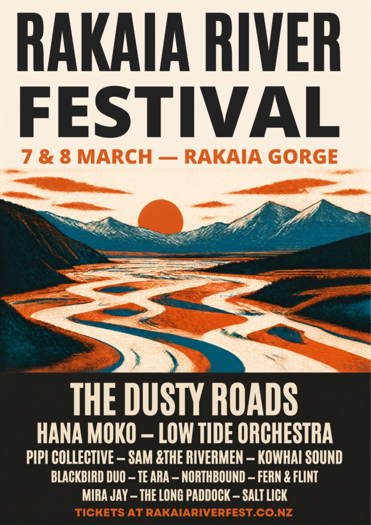 Rakaia River Festival poster
